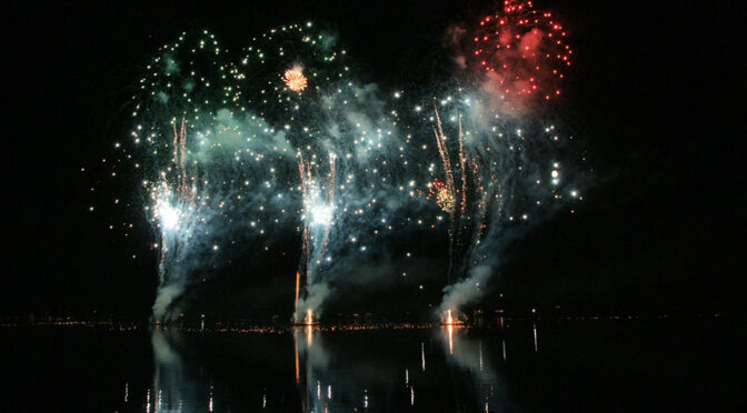 Feuerwerk in seiner schönsten Form